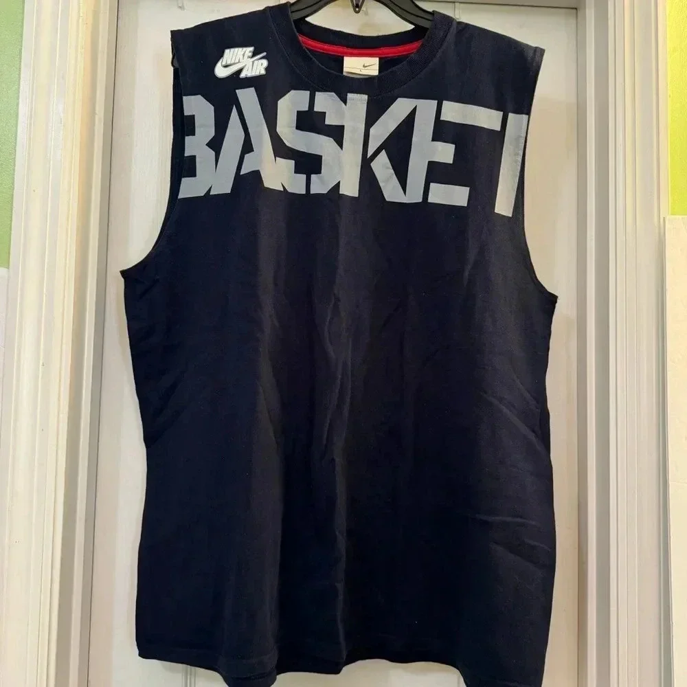 Vintage Nike Air Sleeveless Basketball Tee Shirt